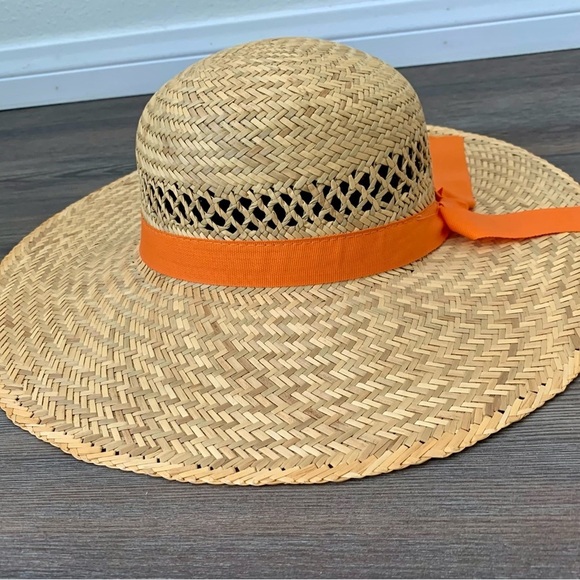 100% Straw Sun Hat From Italy main image 4